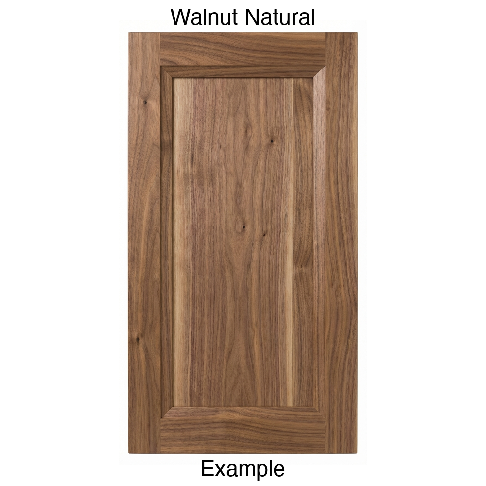 Isabella Recessed Panel Cabinet Door in Walnut Natural