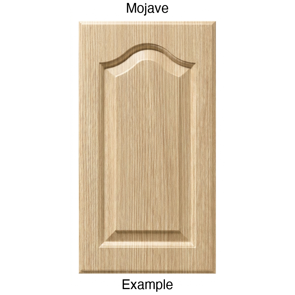 JL7 Cathedral Raised Panel Thermofoil Cabinet Door (Liberty Style) in Mojave