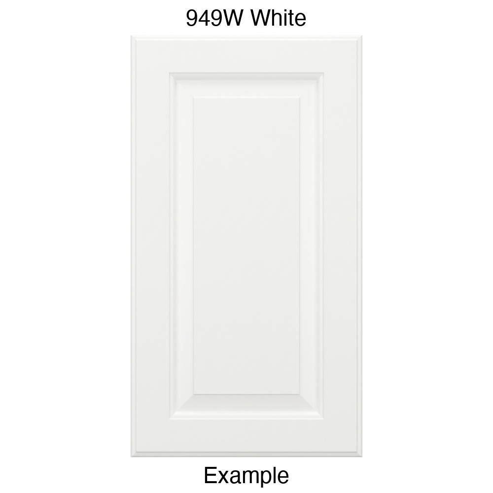 JR7 Raised Panel Thermofoil Cabinet Door (Revere Style)