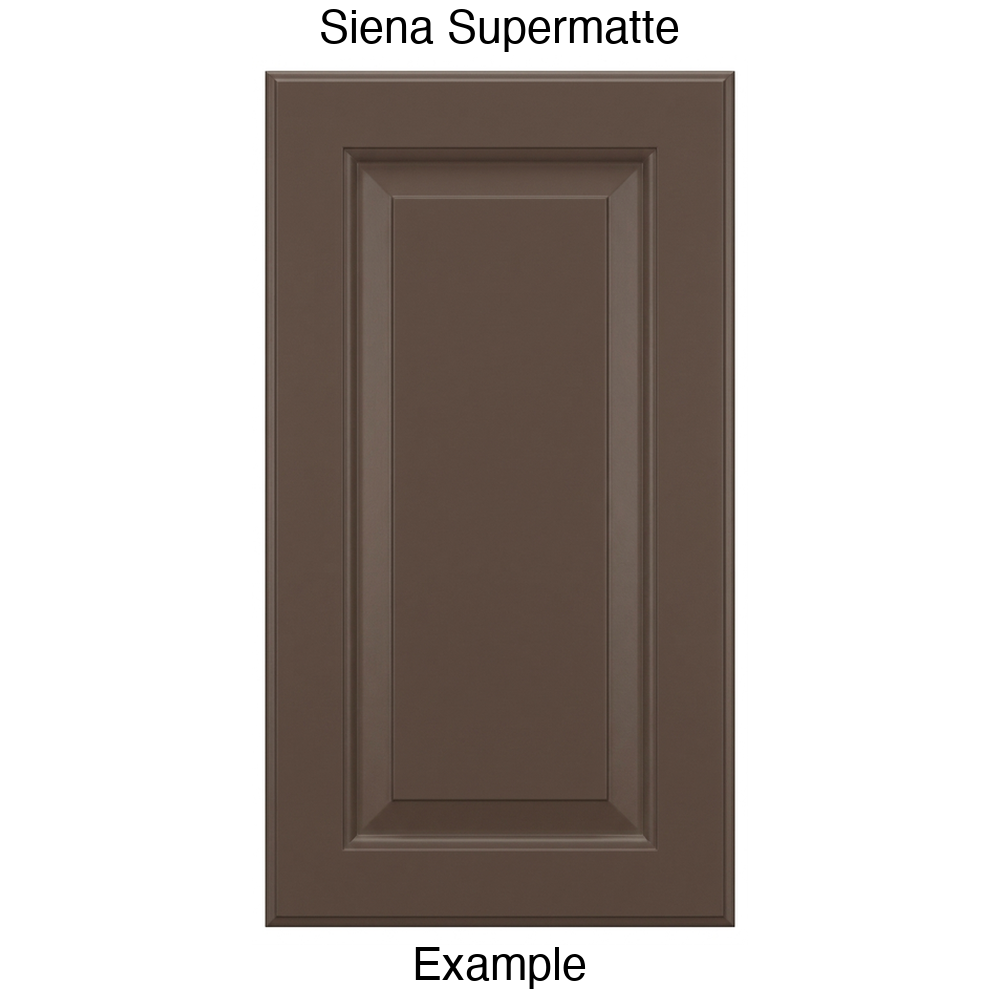 JR7 Raised Panel Thermofoil Cabinet Door (Revere Style) in Siena Supermatte