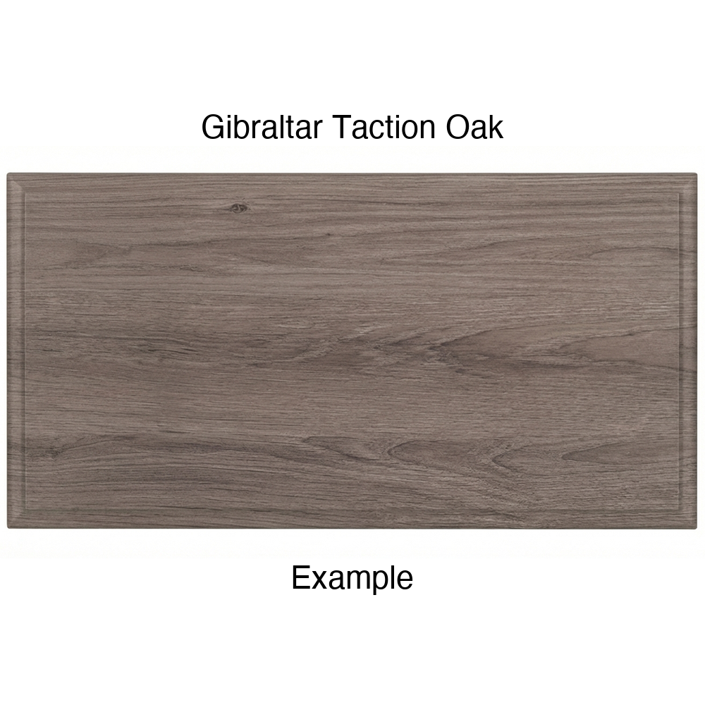JR7 Thermofoil Drawer Front (Revere Style), Solid, in Gibraltar Taction Oak