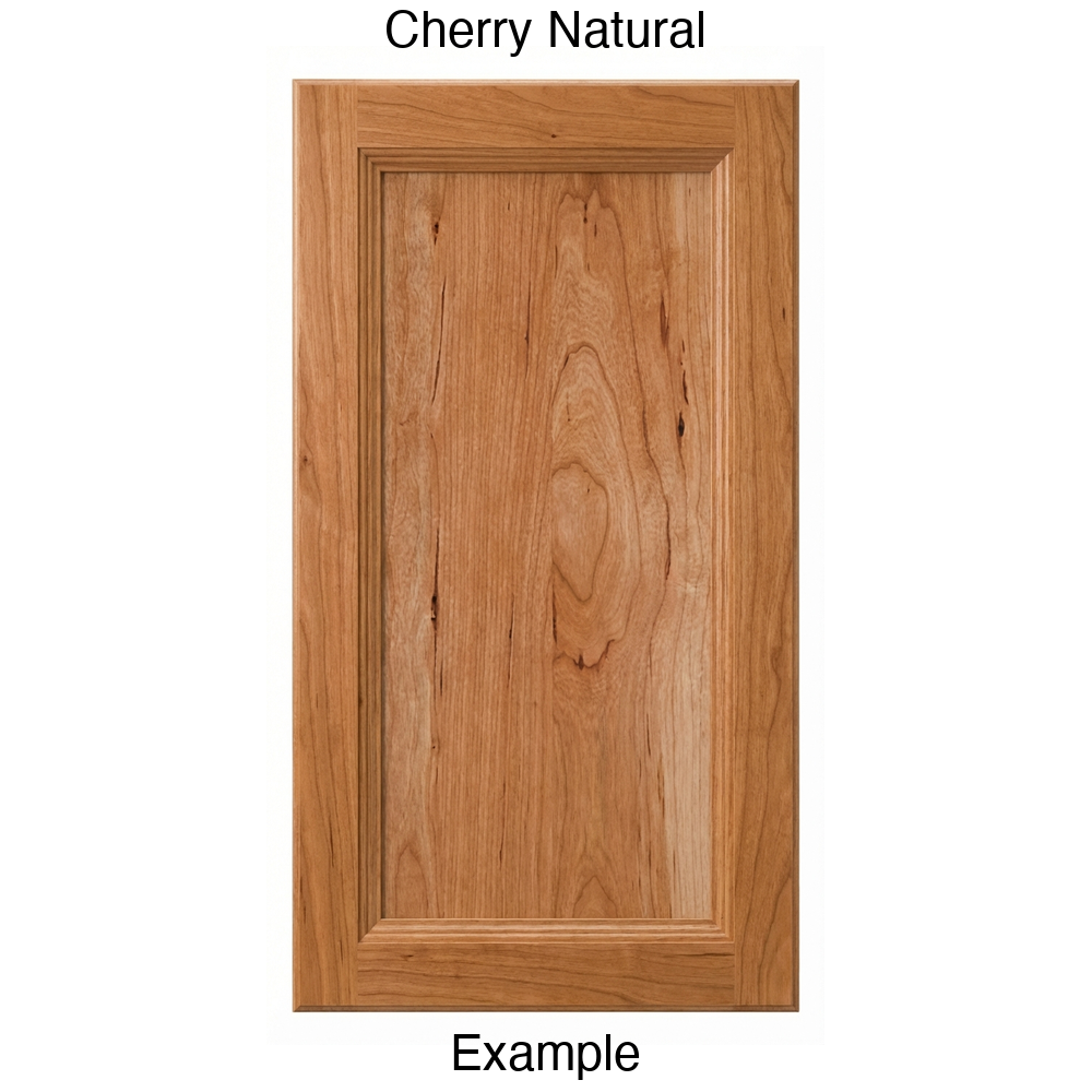 Josephine Recessed Panel Cabinet Door in Cherry Natural