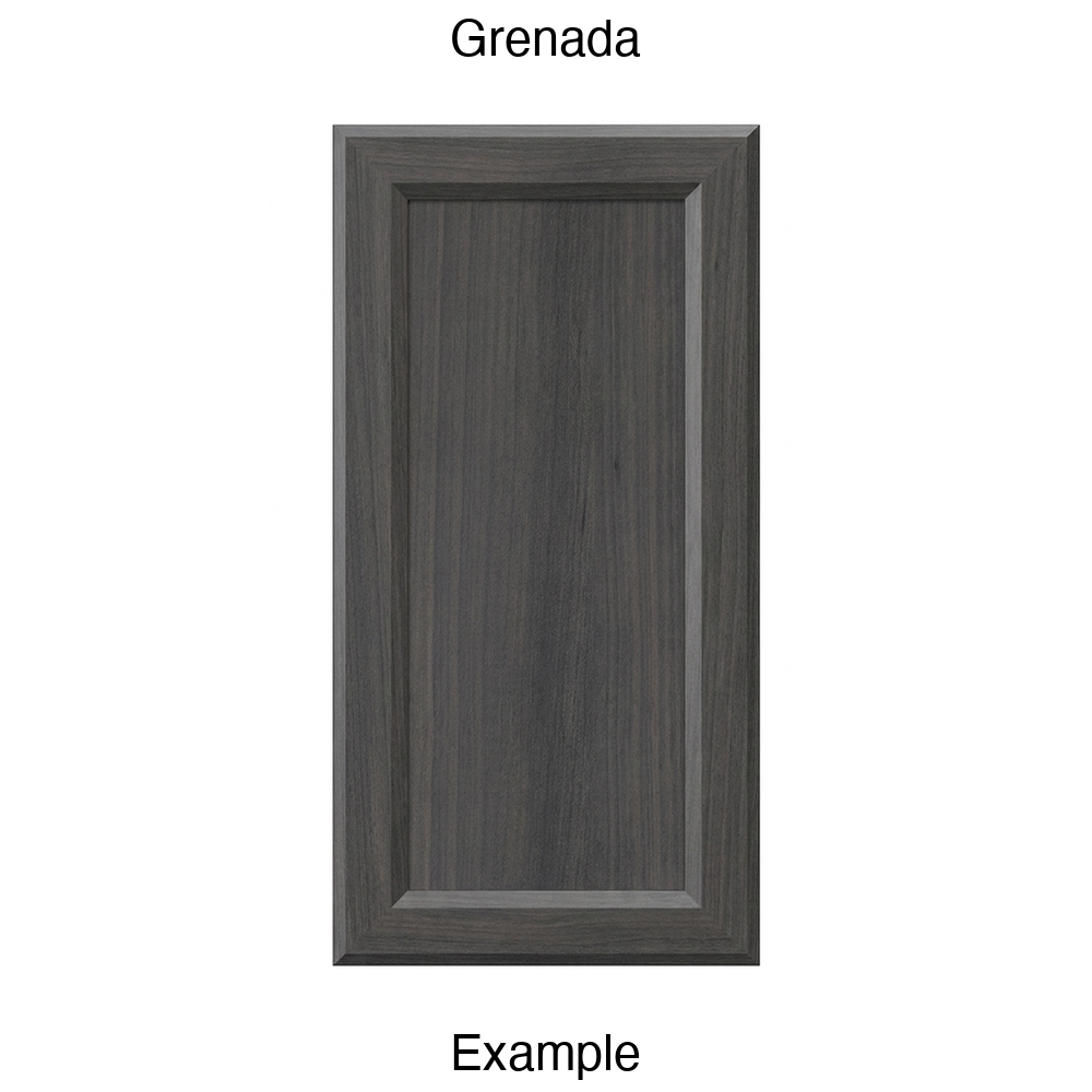 KB732 Slab Thermofoil Cabinet Door in Grenada