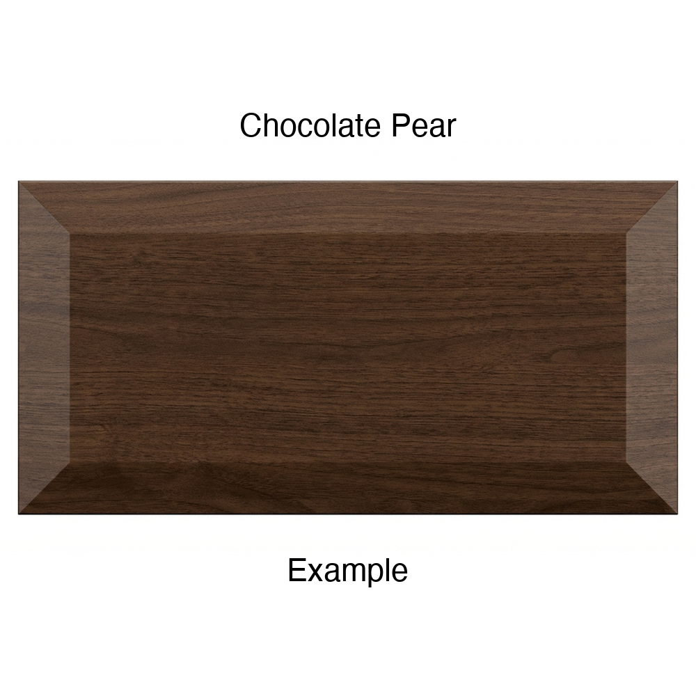 KB732 Thermofoil Drawer Front in Chocolate Pear