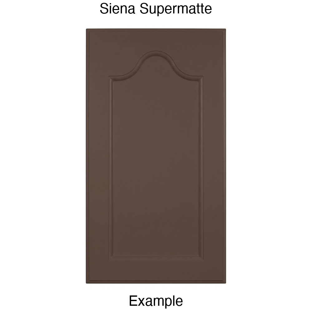 LR981 Cathedral Recessed Panel Thermofoil Cabinet Door (Mission Style) in Siena Supermatte