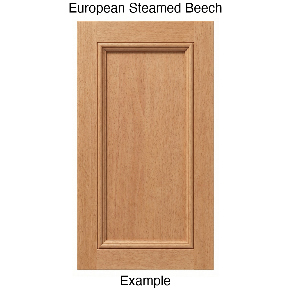 Laguna Recessed Panel Cabinet Door in European Steamed Beech