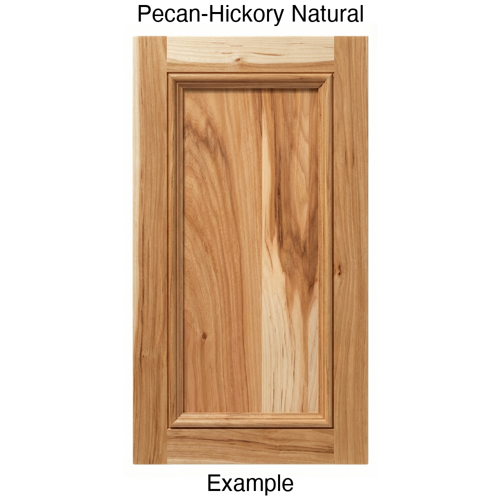 Laguna Recessed Panel Cabinet Door in Pecan-Hickory Natural
