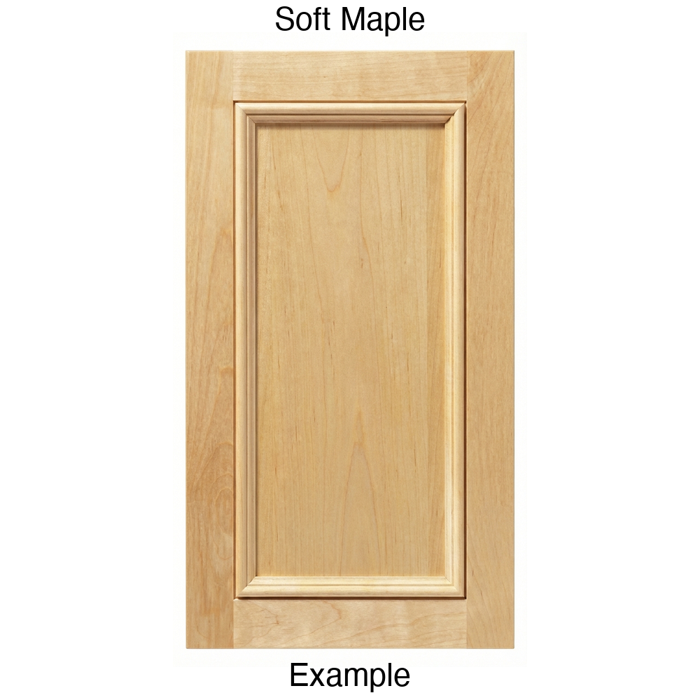 Laguna Recessed Panel Cabinet Door in Soft Maple