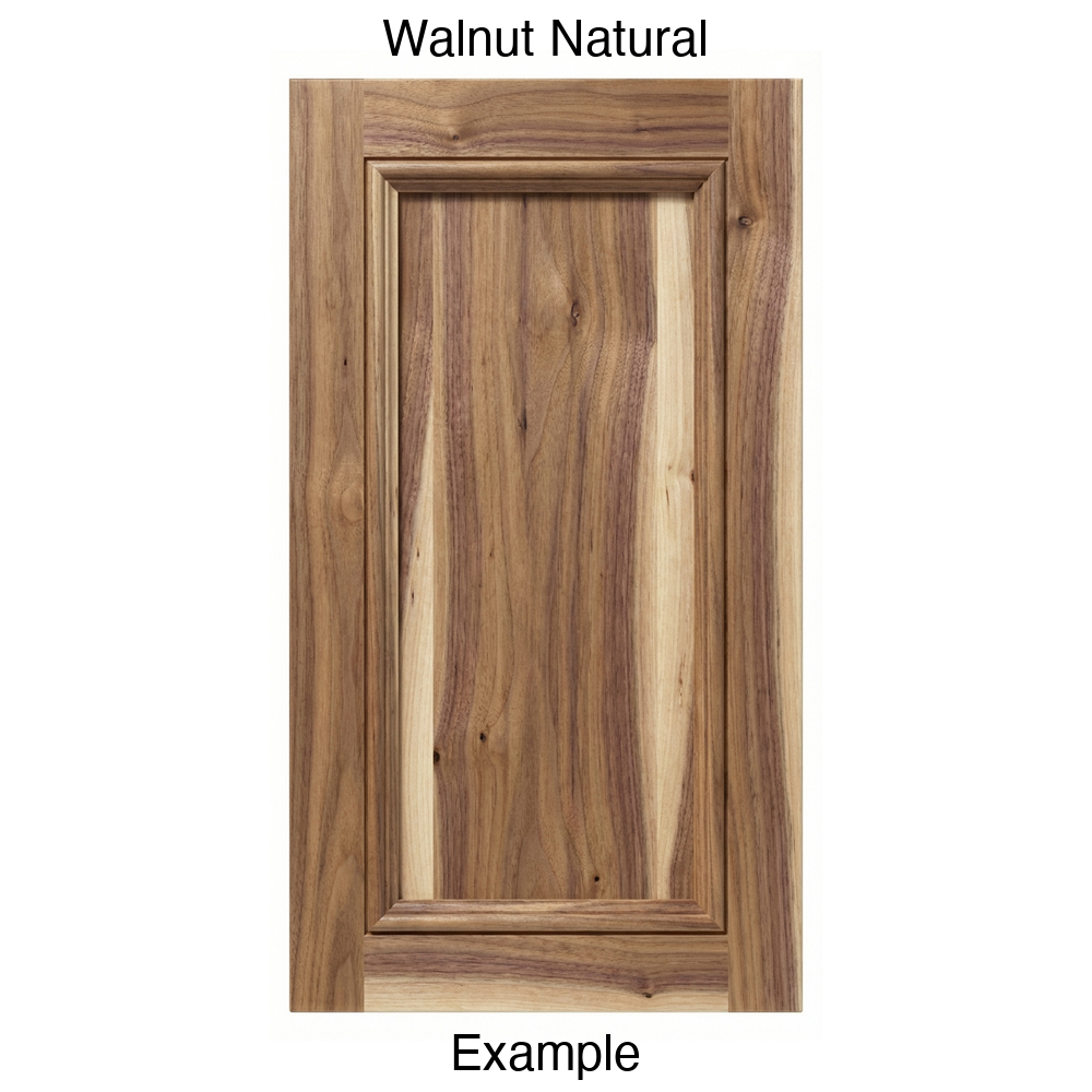 Laguna Recessed Panel Cabinet Door in Walnut Natural