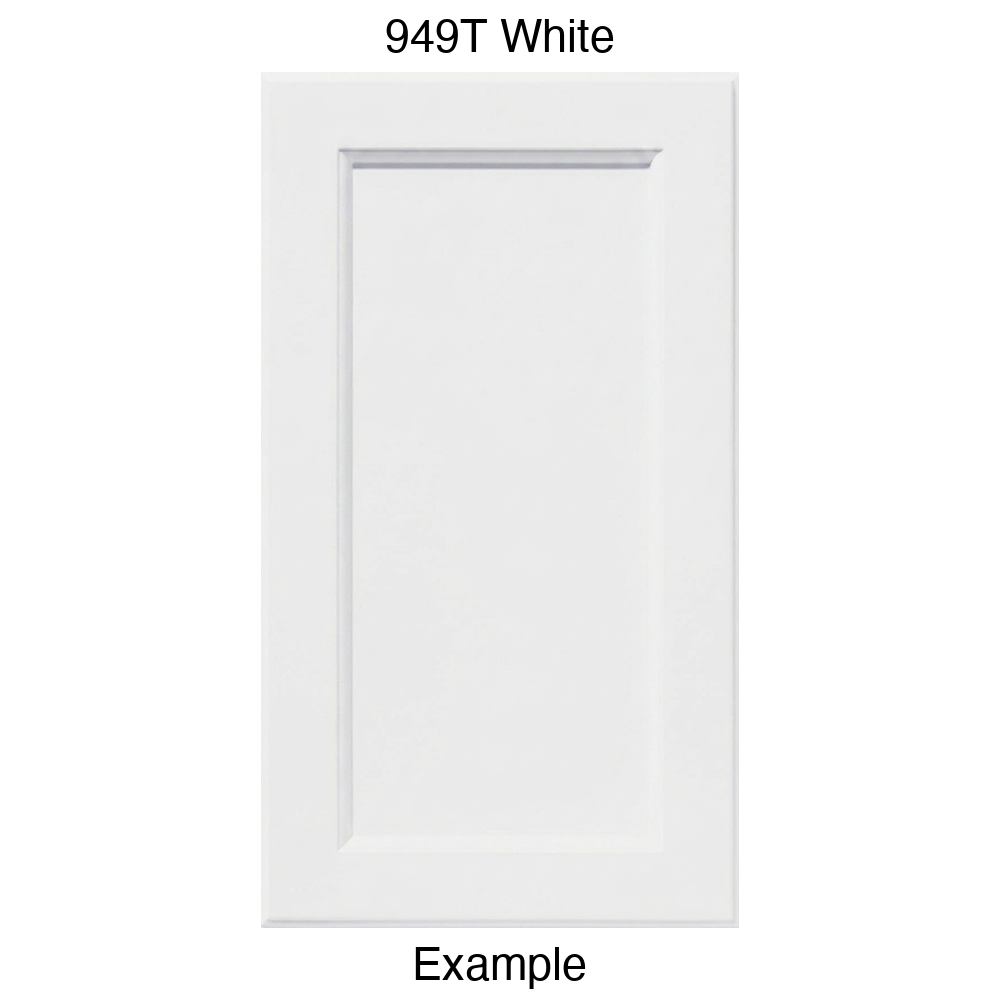 RR980 Recessed Panel Thermofoil Cabinet Door (Adobe Style)