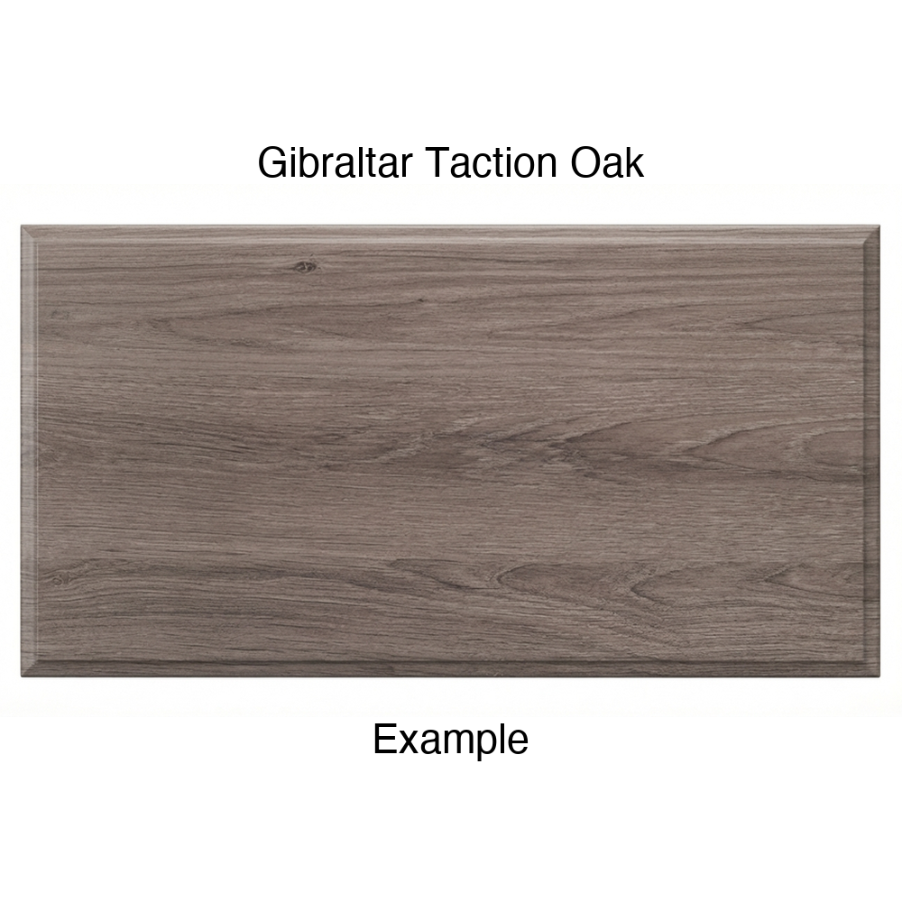 RR980 Thermofoil (Adobe Style) Drawer Front, Solid, in Gibraltar Taction Oak