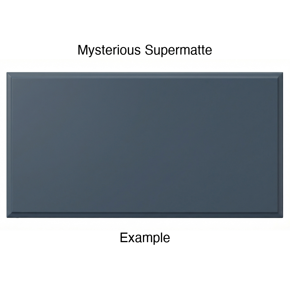 RR980 Thermofoil (Adobe Style) Drawer Front, Solid, in Mysterious Supermatte