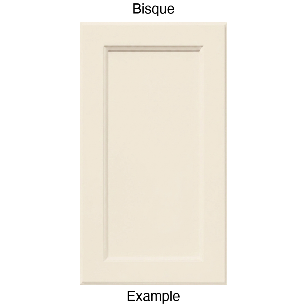 RR980 Recessed Panel Thermofoil Cabinet Door (Adobe Style) in Bisque