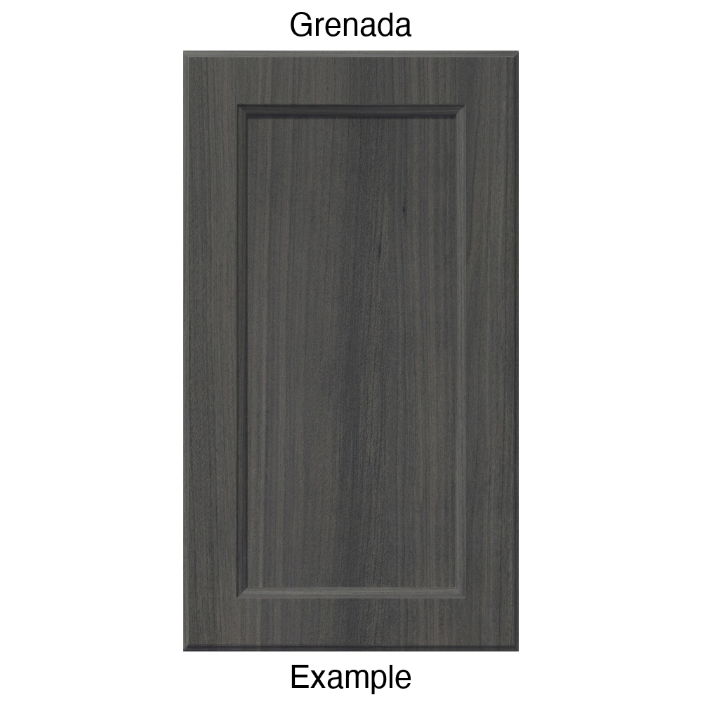 RR980 Recessed Panel Thermofoil Cabinet Door (Adobe Style) in Grenada
