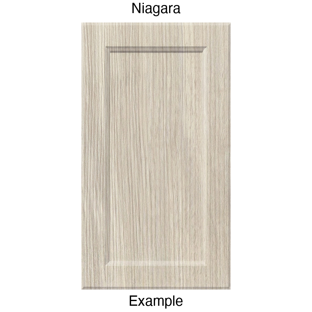 RR980 Recessed Panel Thermofoil Cabinet Door (Adobe Style) in Niagara