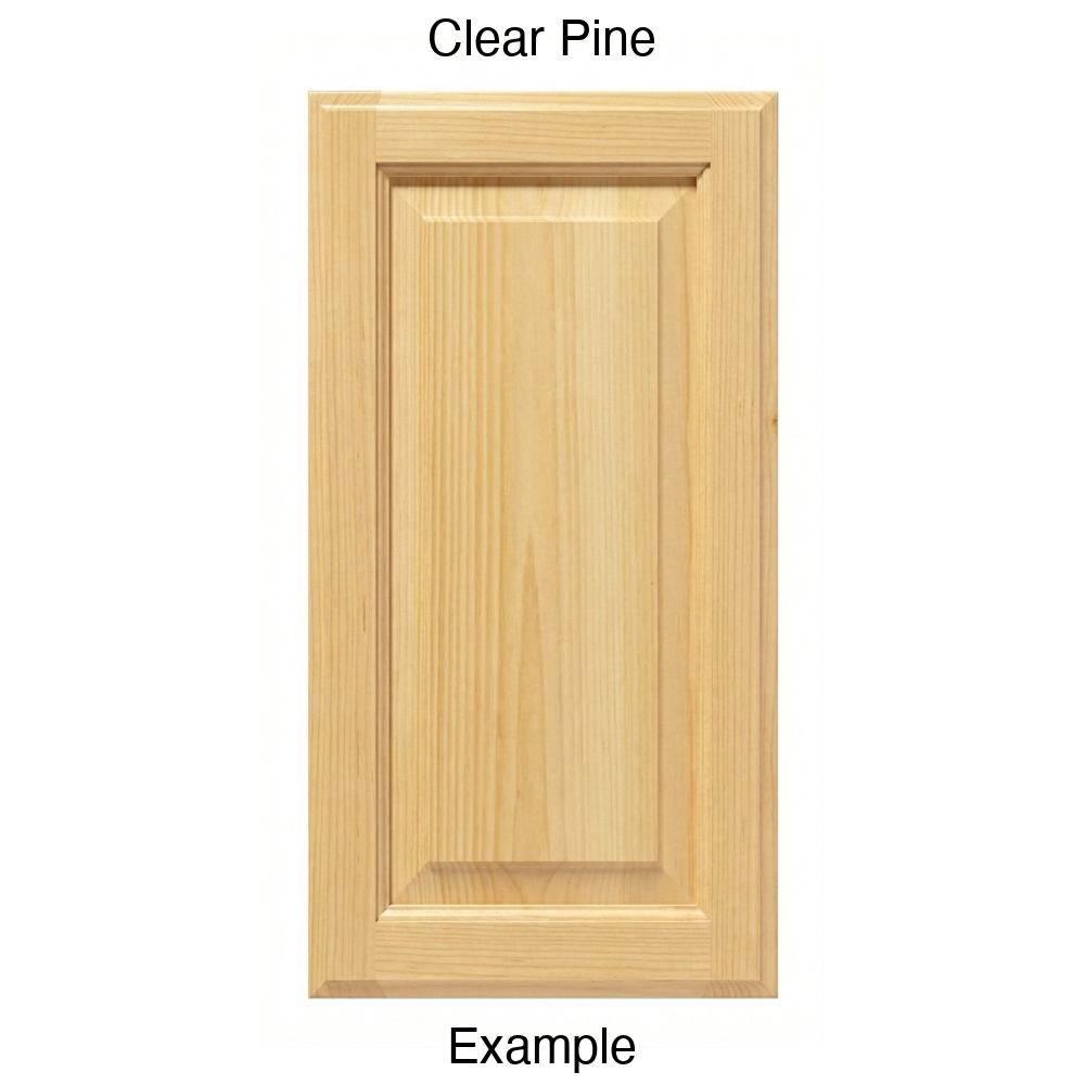 Revere Raised Panel Cabinet Door in Clear Pine