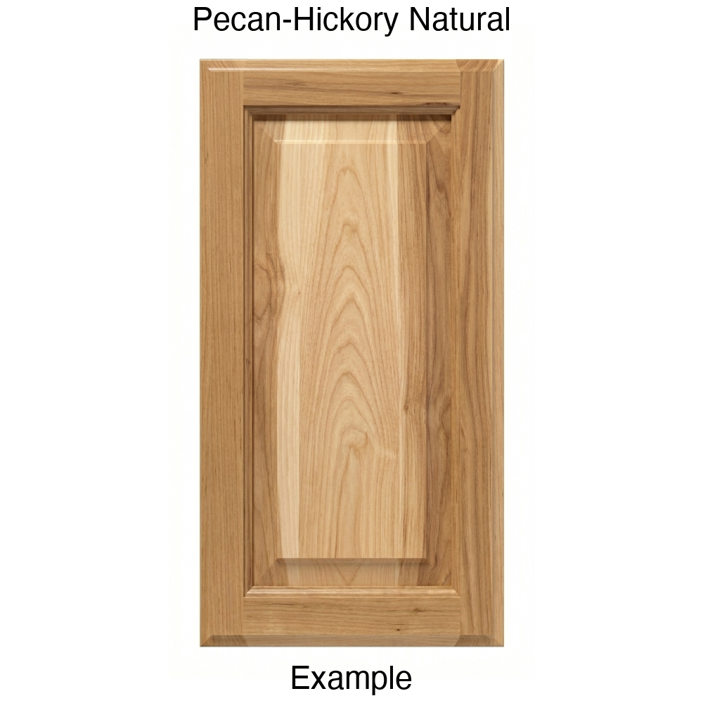 Revere Raised Panel Cabinet Door in Pecan-Hickory Natural