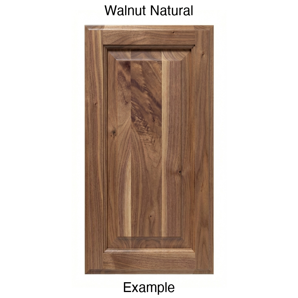 Revere Raised Panel Cabinet Door in Walnut Natural