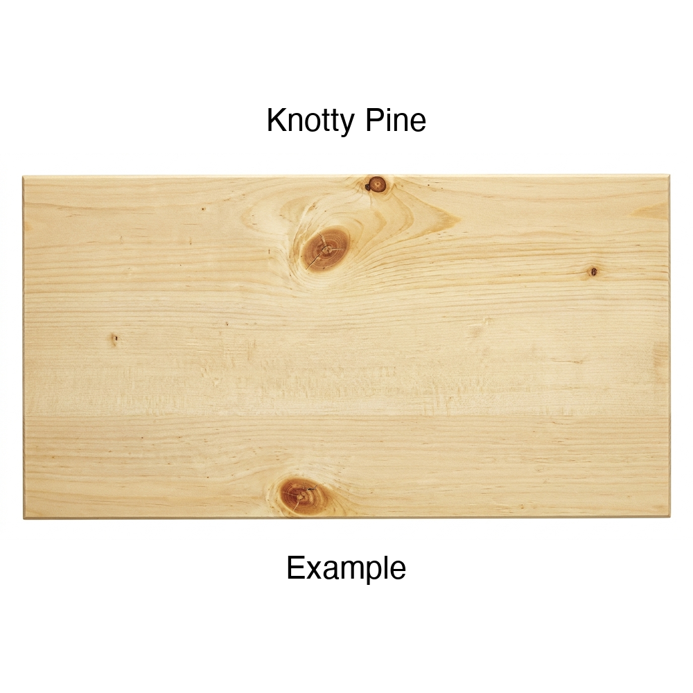 Harmony Drawer Front, Solid, in Knotty Pine