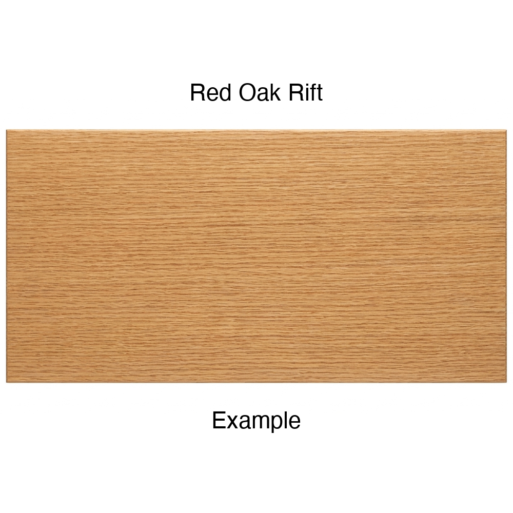 Tacoma Drawer Front (Plank Style) in Red Oak Rift