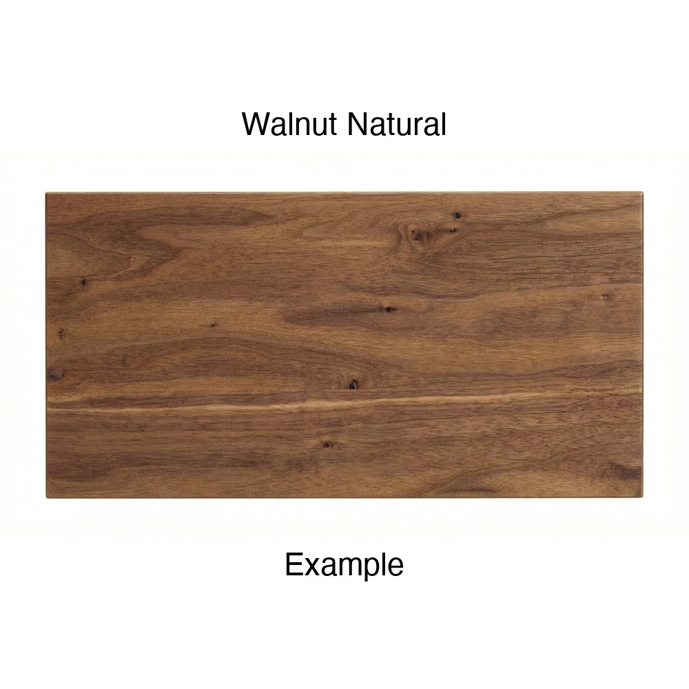 Harmony Drawer Front, Solid, in Walnut Natural