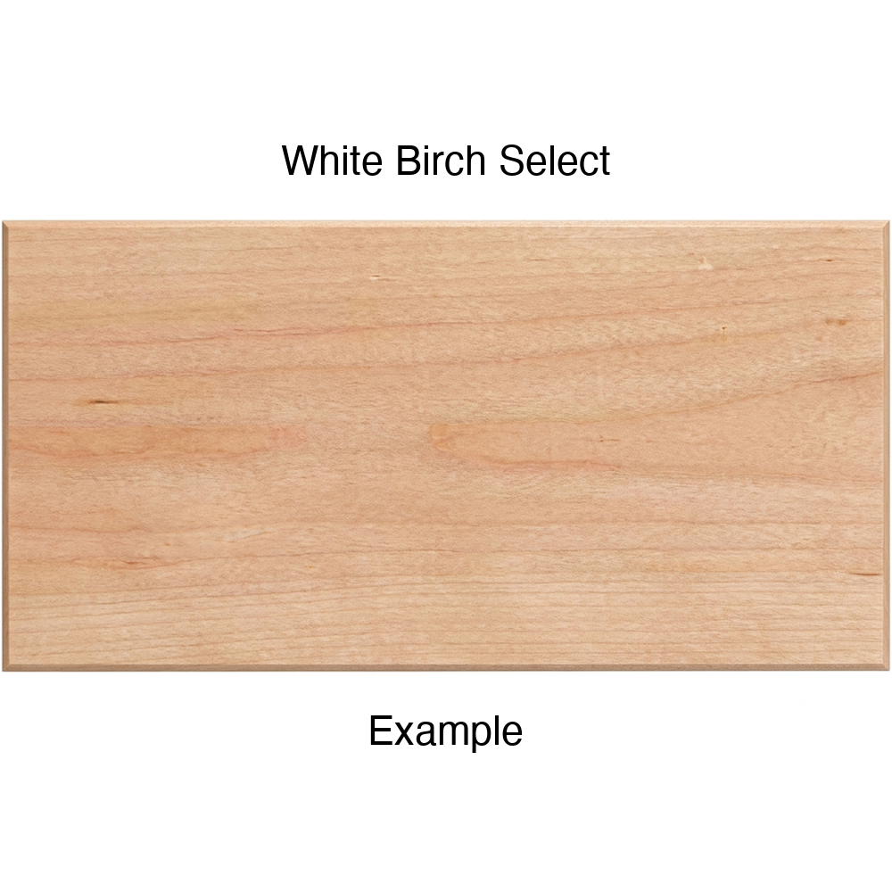 Tacoma Drawer Front (Plank Style) in White Birch Select