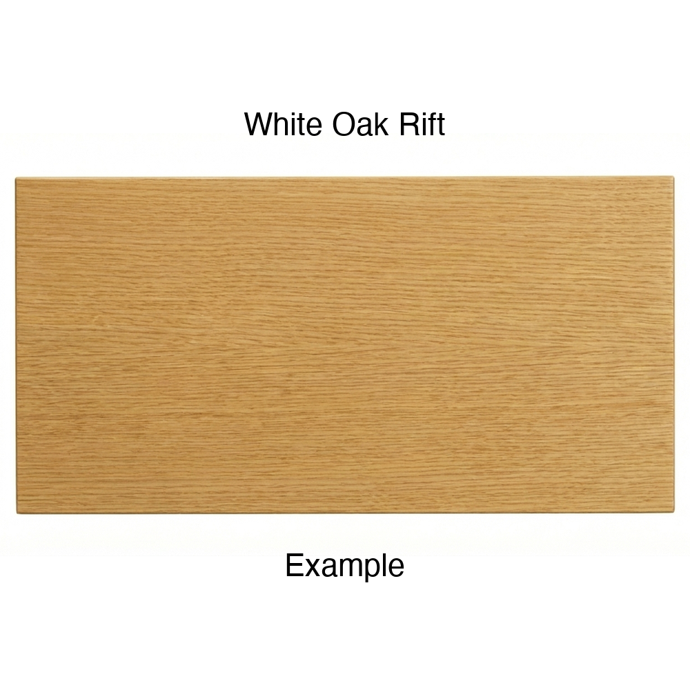 Tacoma Drawer Front (Plank Style) in White Oak Rift