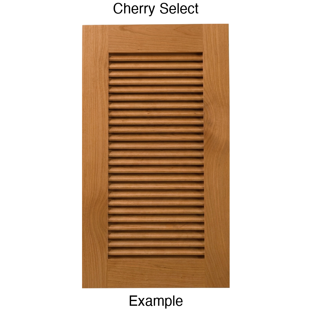 True Louver Louvered Cabinet Door