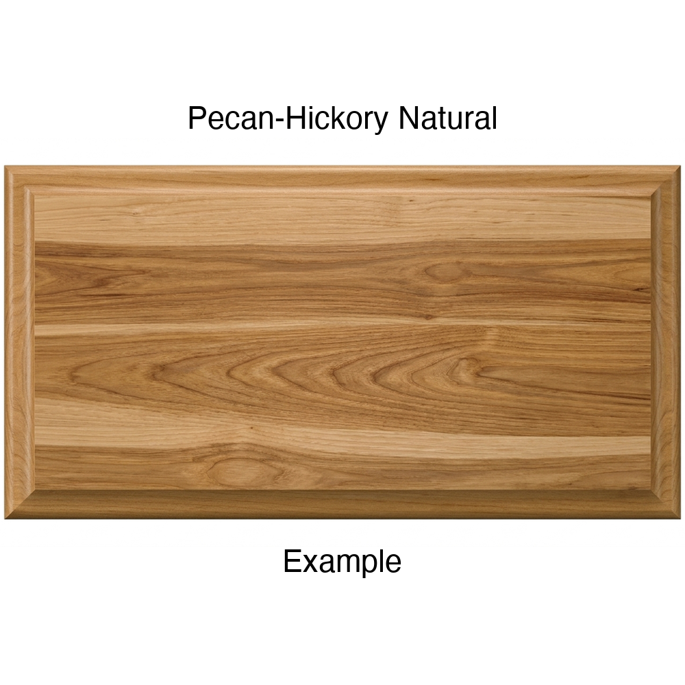 Adobe Drawer Front, Solid, in Pecan-Hickory Natural