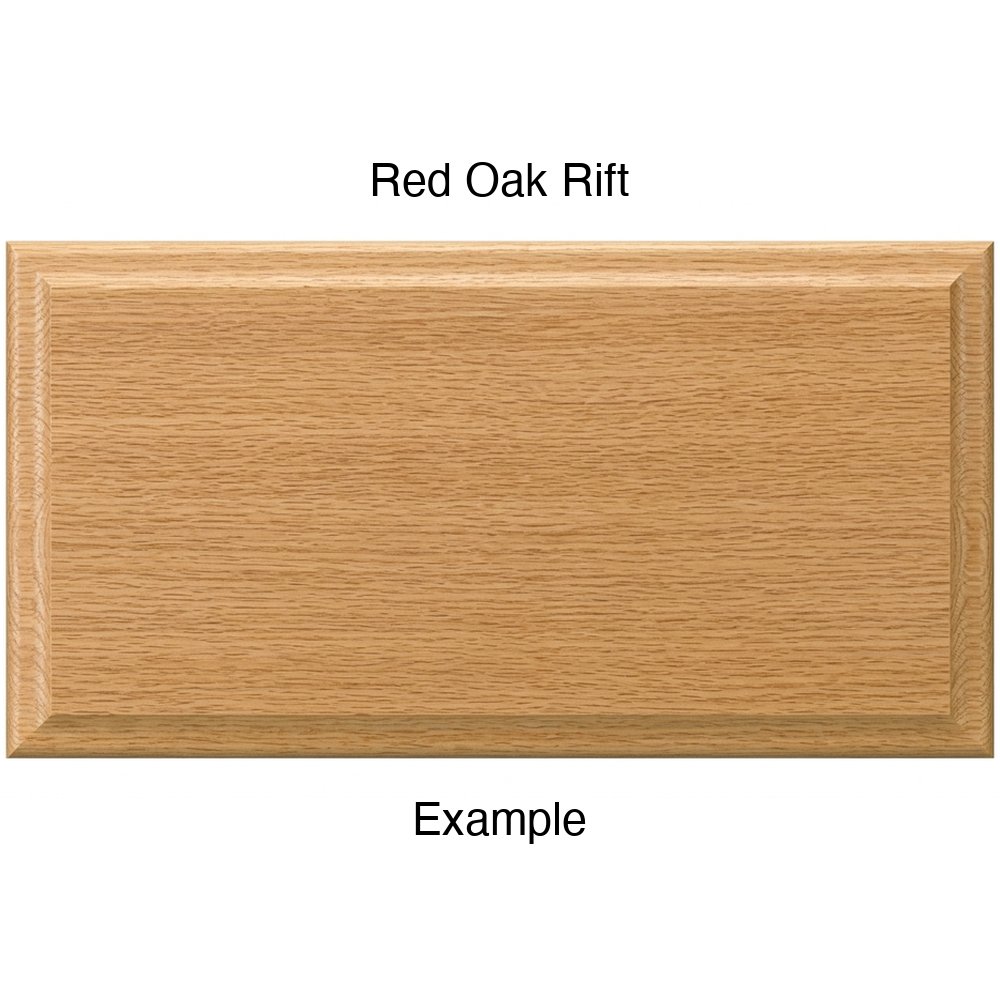 Adobe Drawer Front, Solid, in Red Oak Rift