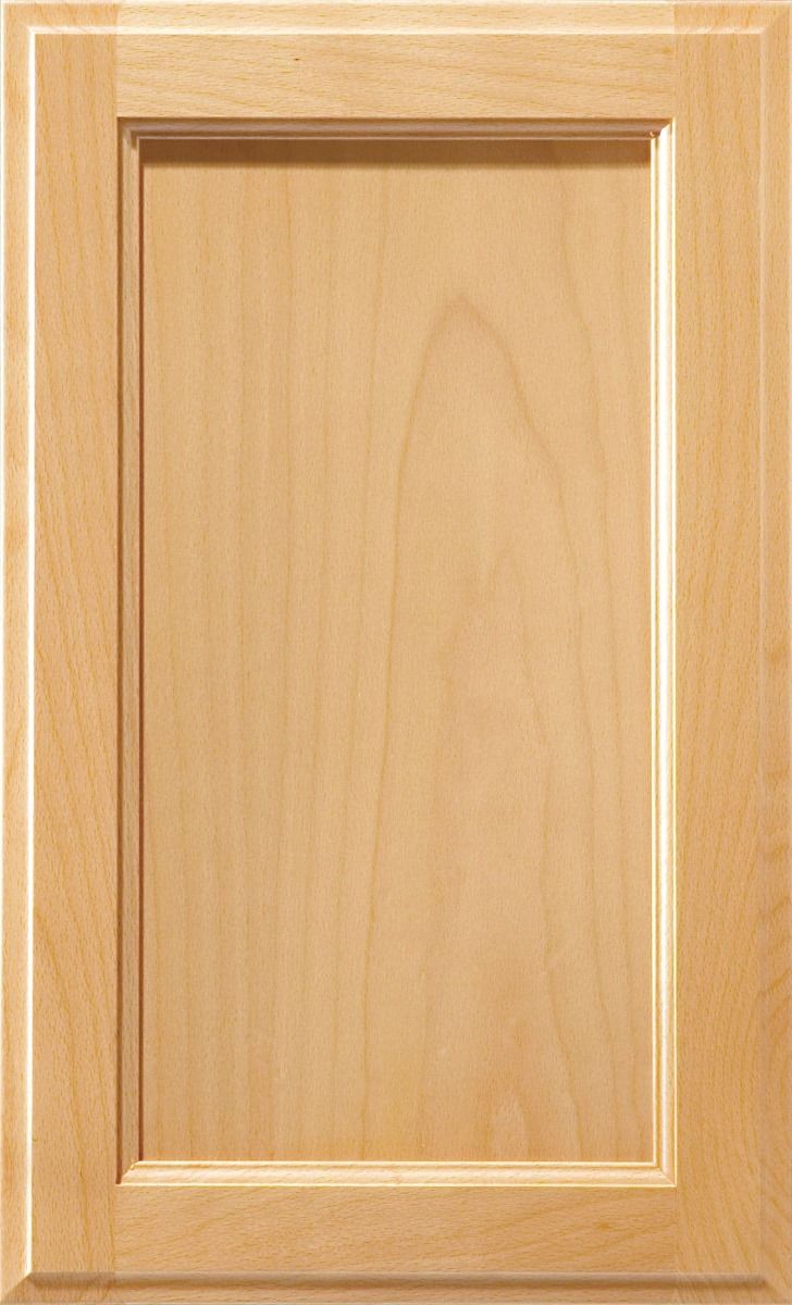 Adobe recessed panel cabinet door