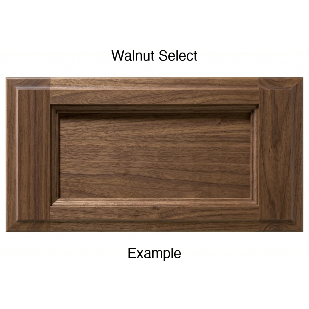 Adobe Drawer Front, 5-Piece, in Walnut Select