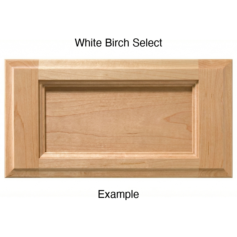 Adobe Drawer Front, 5-Piece, in White Birch Select