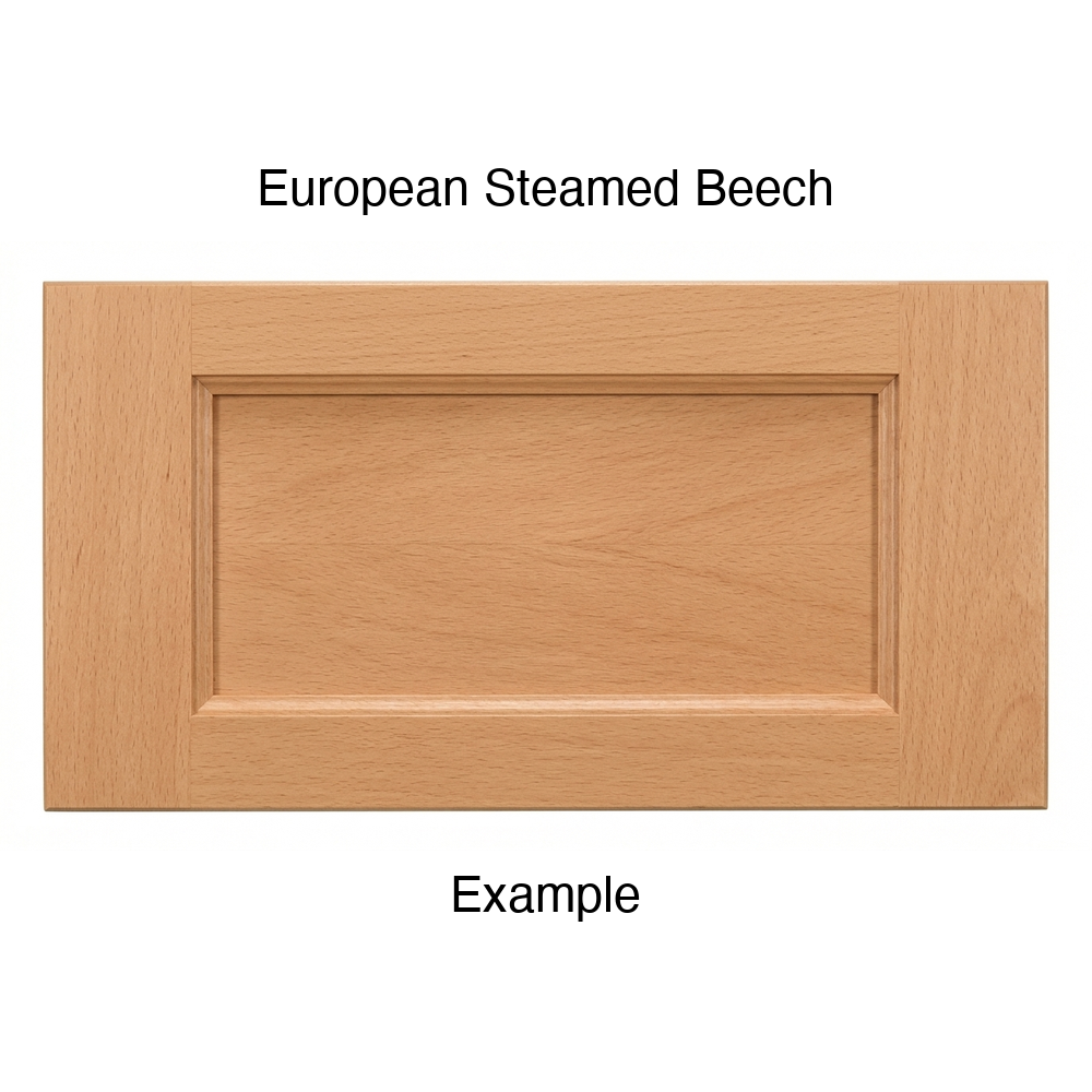 Alpine Drawer Front, 5-Piece, in European Steamed Beech