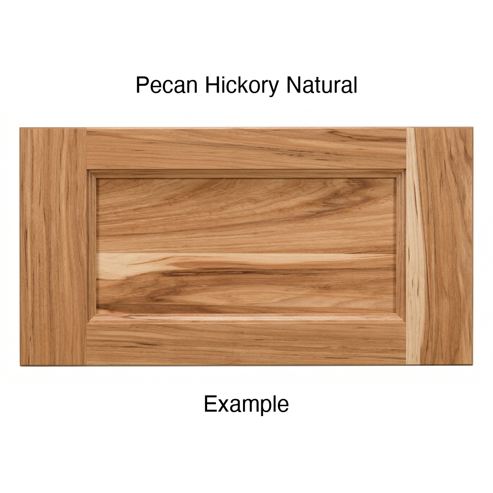 Alpine Drawer Front, 5-Piece, in Pecan-Hickory Natural