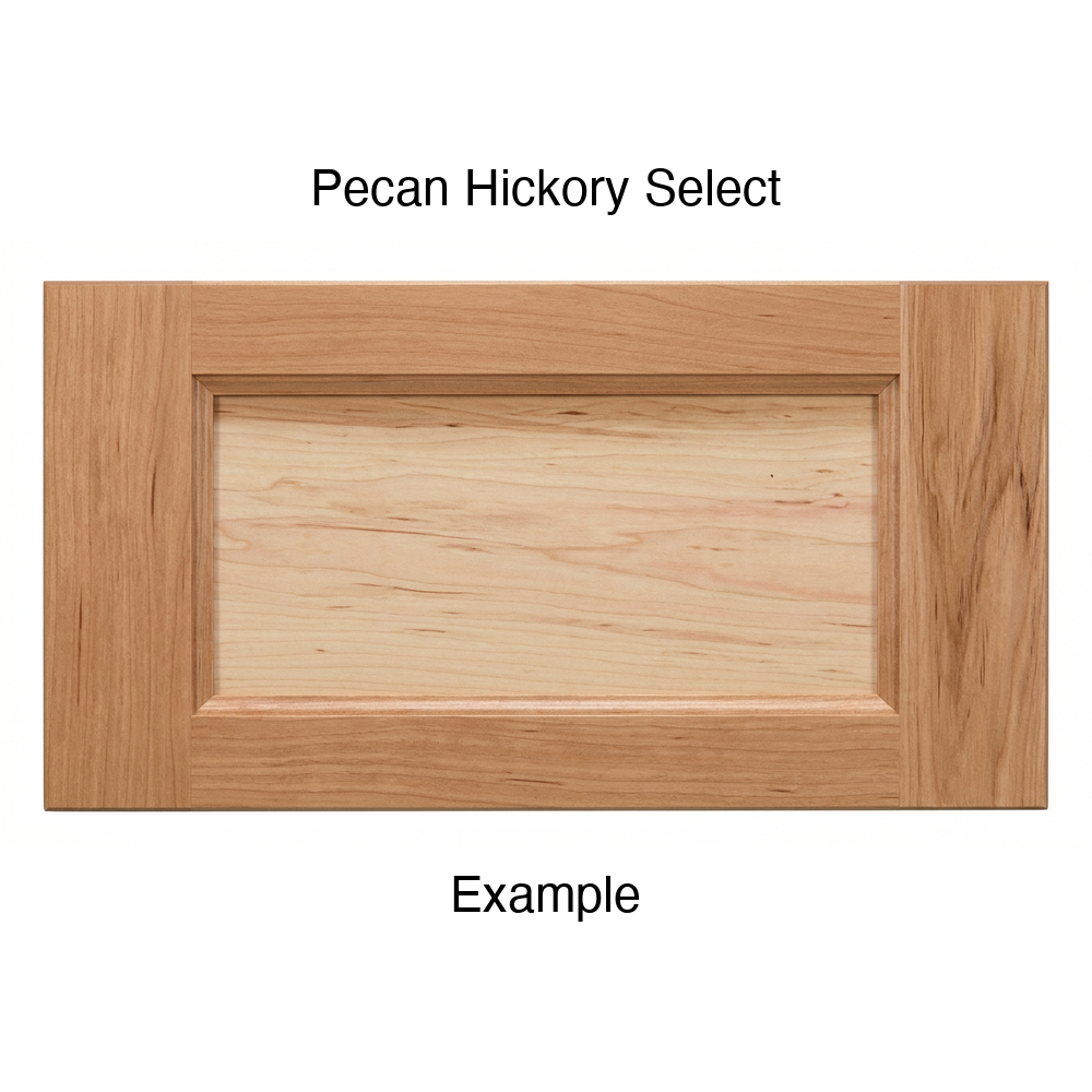 Alpine Drawer Front, 5-Piece, in Pecan-Hickory Select