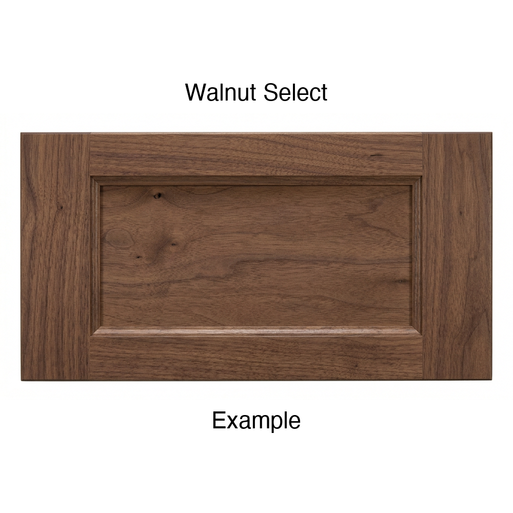 Alpine Drawer Front, 5-Piece, in Walnut Select