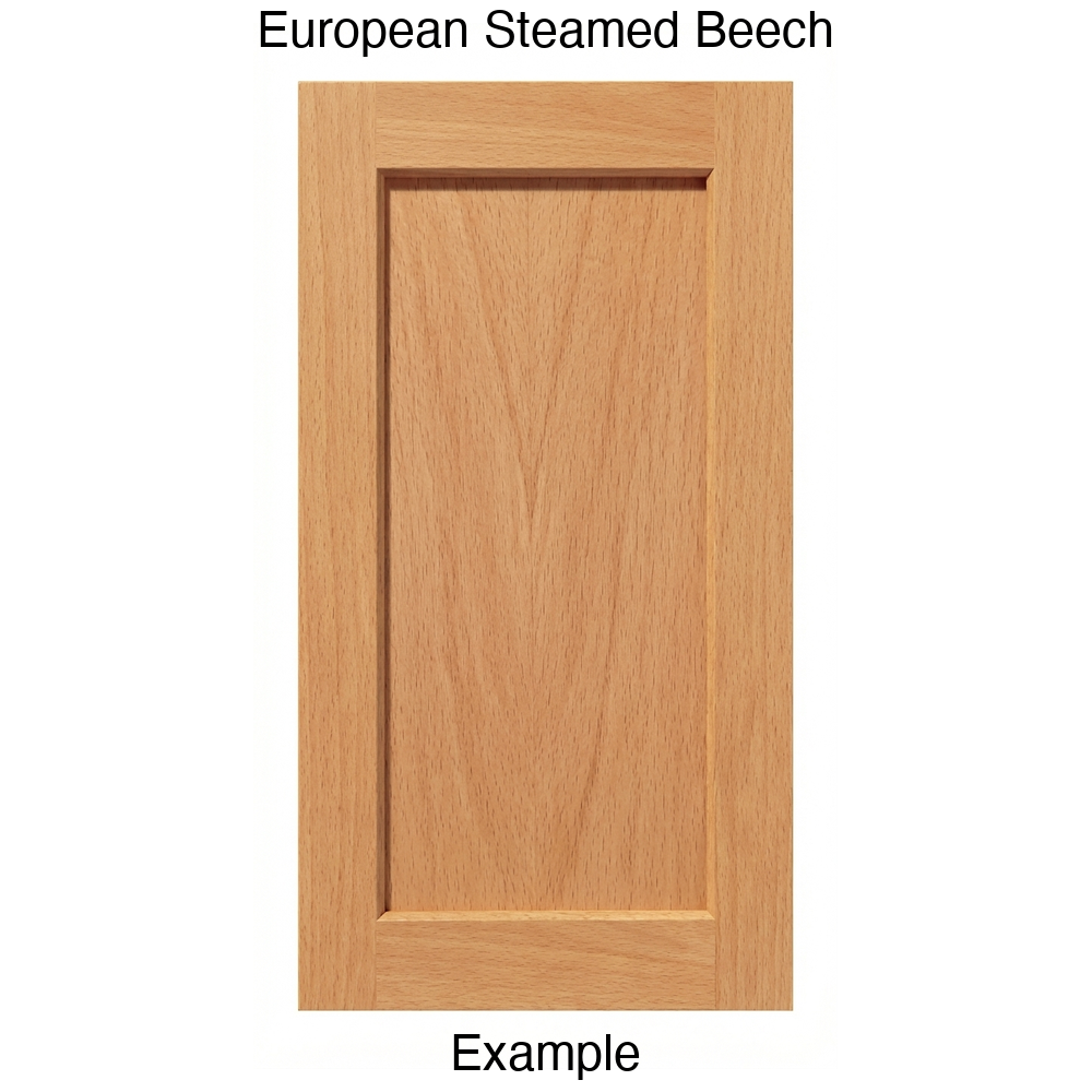 Artesia Recessed Panel Cabinet Door in European Steamed Beech