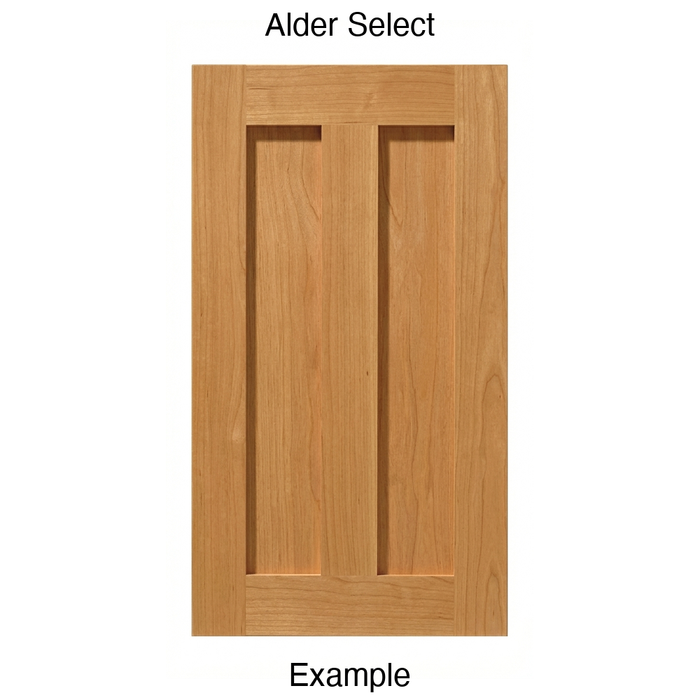 Auburn Recessed Panel Cabinet Door in Alder Select