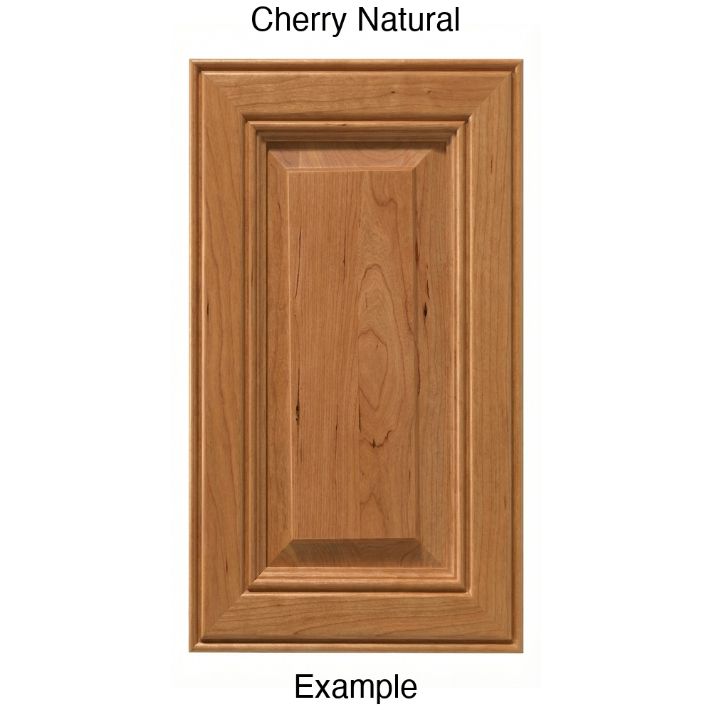 Brighton Raised Panel Cabinet Door in Cherry Natural