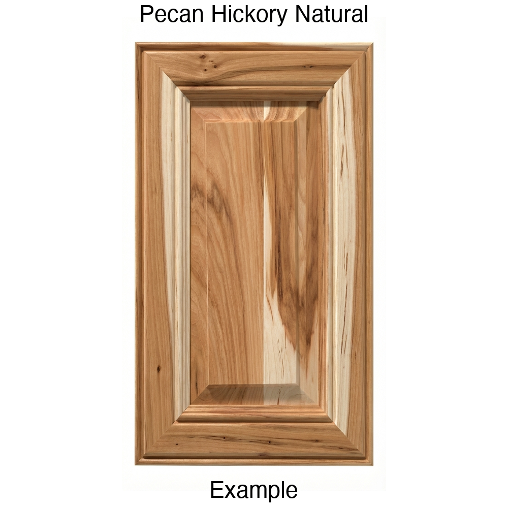 Brighton Raised Panel Cabinet Door in Pecan-Hickory Natural