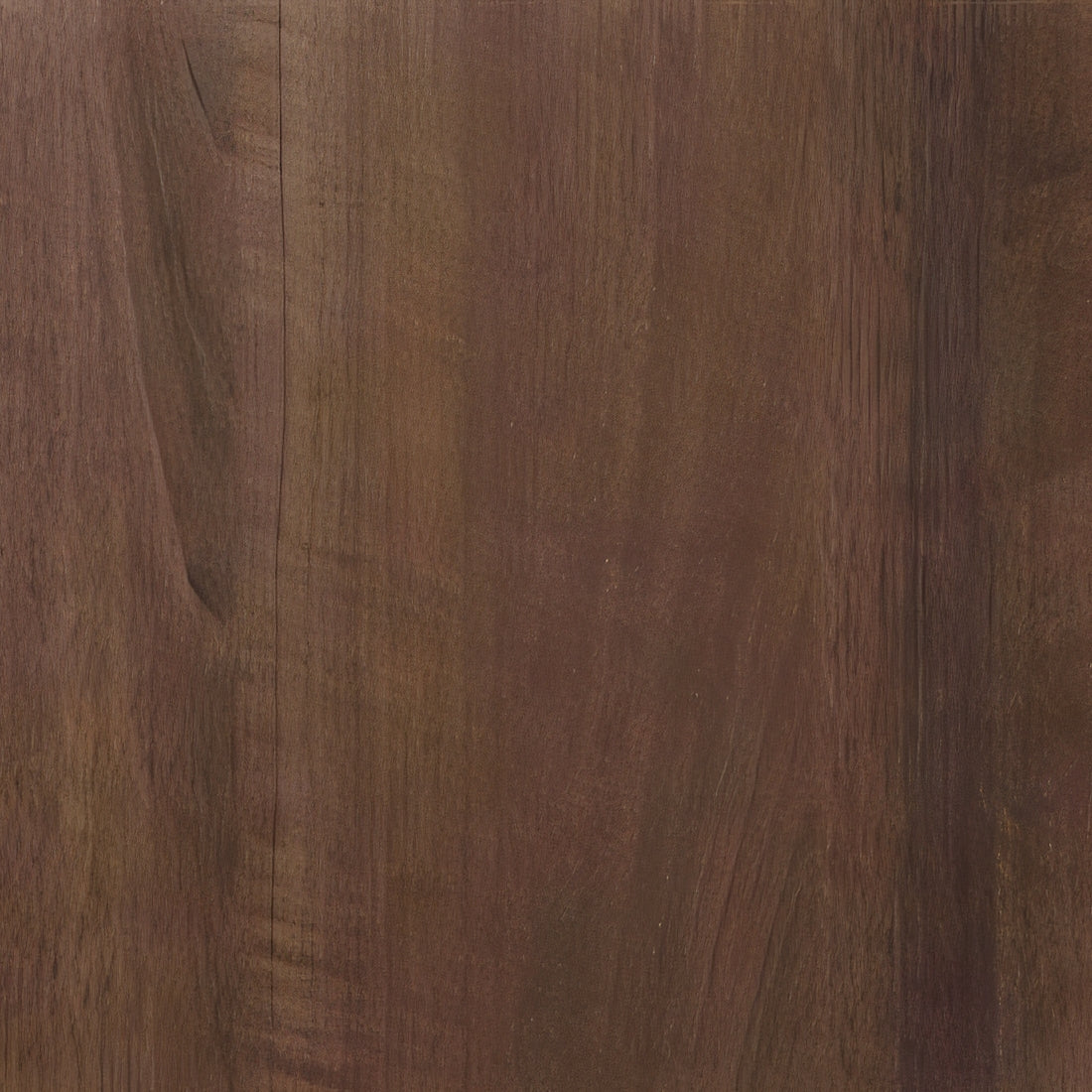 Cabinet door and drawer color sample in dark italian walnut