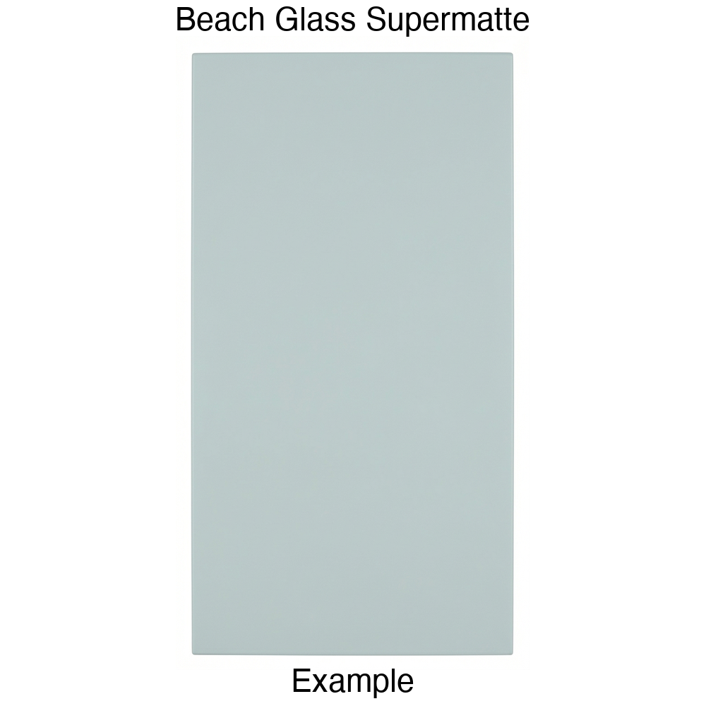 DBQ Slab Thermofoil Cabinet Door (Tacoma Style) in Beach Glass Supermatte