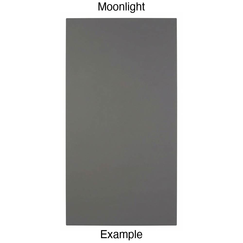 DBQ Slab Thermofoil Cabinet Door (Tacoma Style) in Moonlight