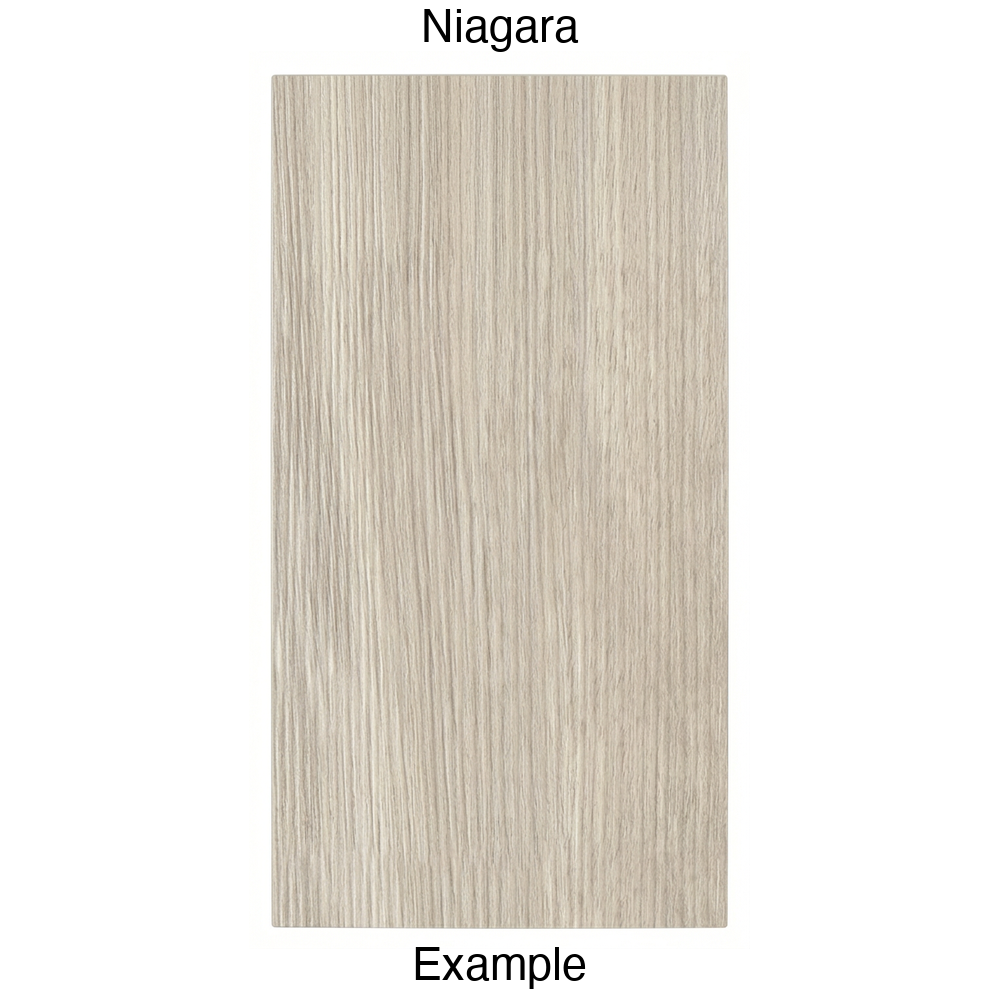 DBQ Slab Thermofoil Cabinet Door (Tacoma Style) in Niagara