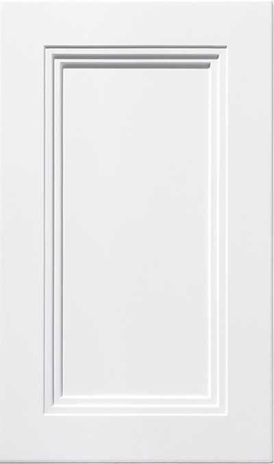 The DR133 RTF Cabinet Door with step down pattern on the recessed center panel.