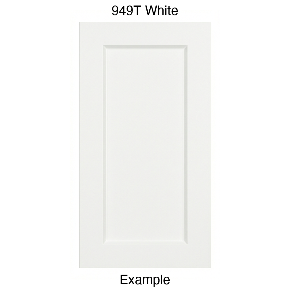 DR1 Recessed Panel Thermofoil Cabinet Door (Artesia Style)