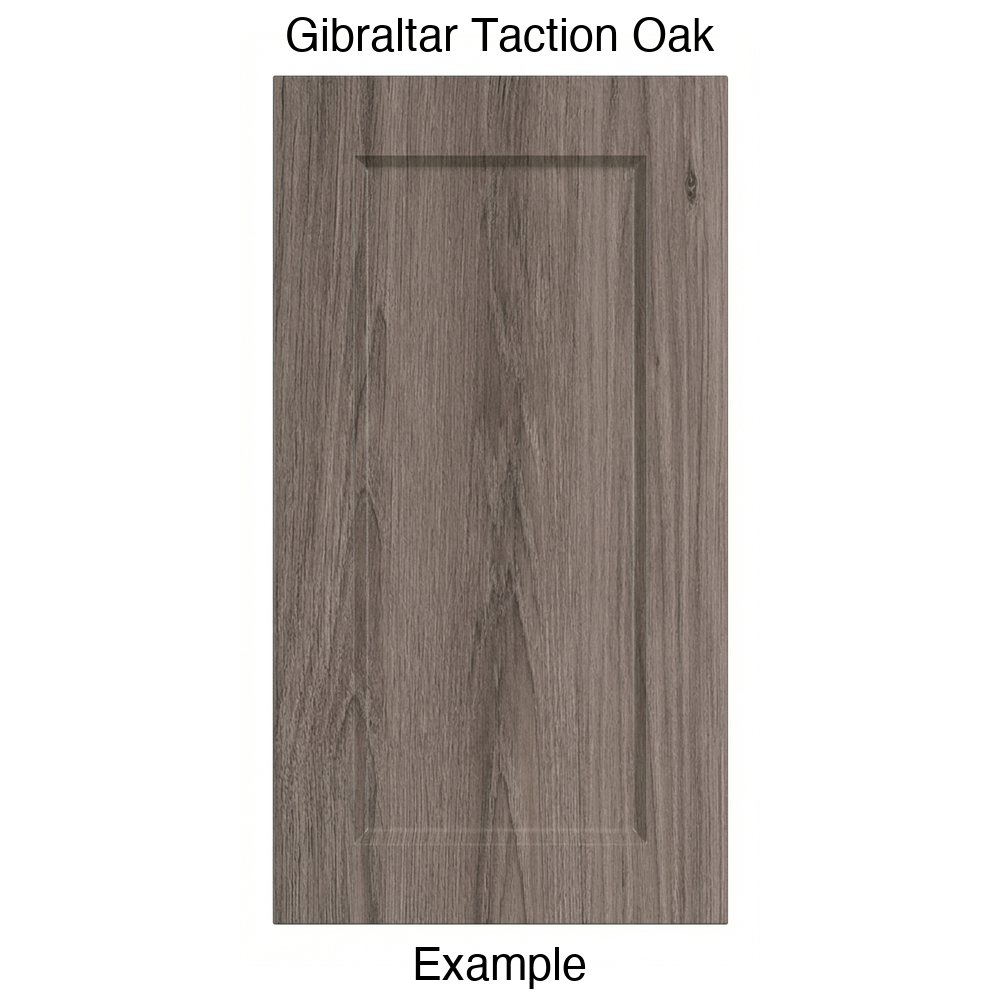 DR1 Recessed Panel Thermofoil Cabinet Door (Artesia Style) in Gibraltar Taction Oak
