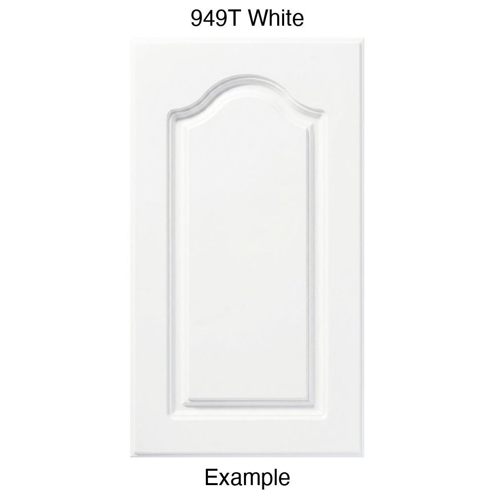 FC714 Cathedral Raised Panel Thermofoil Cabinet Door