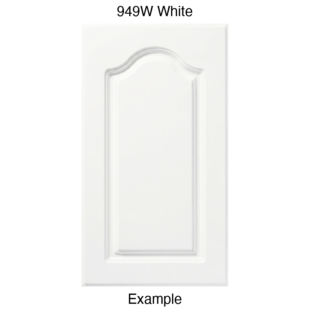 FC714 Cathedral Raised Panel Thermofoil Cabinet Door